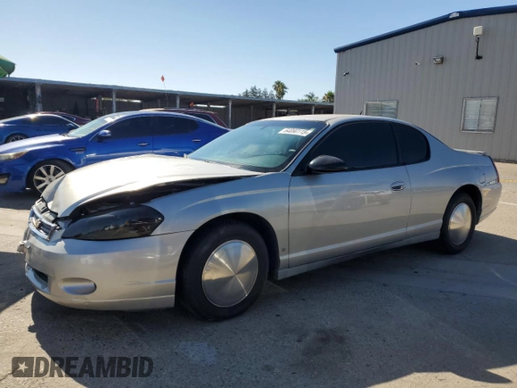 2007 Chevrolet Monte Carlo with VIN 2G1WJ15N179367323, listed as a Copart auction lot 64090115 with 147,551 mi miles and Salvage title. Bid and sale history available at DreamBid. Image 1.