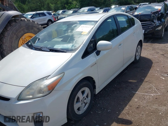 2010 Toyota Prius II with VIN JTDKN3DU7A0186713, listed as a IAAI auction lot 42139517 with 203,759 mi miles. Bid and sale history available at carsss.com. Image 6.