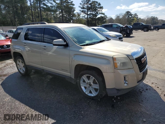 2012 GMC Terrain SLT-1 with VIN 2GKFLUE57C6221897, listed as a Copart auction lot 48465855 with 203,741 mi miles and Salvage title. Bid and sale history available at DreamBid. Image 4.