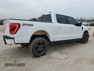 2022 Ford F-150 XL with VIN 1FTFW1E88NKD37976, listed as a Copart auction lot 45373025 with 33,250 mi miles and Salvage Title. Bid and sale history available at carsss.com. Image 3.