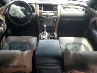 2019 Nissan Armada Platinum with VIN JN8AY2NE1K9756596, listed as a Copart auction lot 52228374 with Not Provided miles and Salvage Title. Bid and sale history available at carsss.com. Image 8.