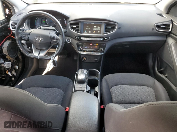 2019 Hyundai Ioniq with VIN KMHC75LH6KU044387, listed as a Copart auction lot 48553905 with 53,533 mi miles and Salvage Title. Bid and sale history available at DreamBid. Image 8.