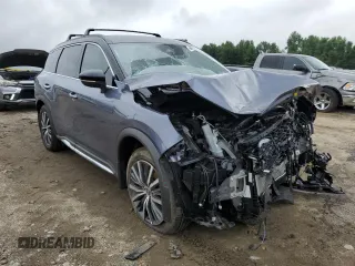 2024 Infiniti QX60 Autograph with VIN 5N1DL1HU0RC351441, listed as a Copart auction lot 63048824 with 6,953 mi miles and Salvage title. Bid and sale history available at DreamBid. Image 4.