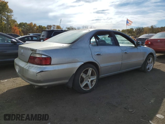 2003 Acura TL with VIN 19UUA56623A017342, listed as a Copart auction lot 76592644 with 75,841 mi miles and Clean Title. Bid and sale history available at carsss.com. Image 3.