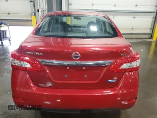 2014 Nissan Sentra SV with VIN 3N1AB7AP8EY253456, listed as a Copart auction lot 60171835 with 123,250 mi miles and Salvage title. Bid and sale history available at DreamBid. Image 6.