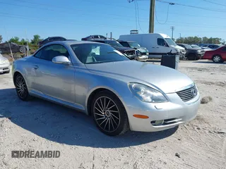 2006 Lexus SC 430 with VIN JTHFN48Y469001135, listed as a IAAI auction lot 41179848 with 142,152 mi miles. Bid and sale history available at carsss.com. Image 1.