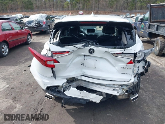 2023 Acura RDX w/Advance Package with VIN 5J8TC2H7XPL008909, listed as a IAAI auction lot 41802749 with 23,444 mi miles. Bid and sale history available at carsss.com. Image 16.