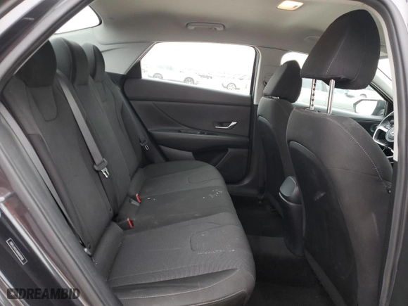 2021 Hyundai Elantra SE with VIN 5NPLL4AG4MH049458, listed as a Copart auction lot 45358155 with 58,475 mi miles and Salvage Title. Bid and sale history available at carsss.com. Image 10.