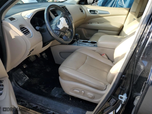 2017 Nissan Pathfinder SL with VIN 5N1DR2MN6HC668898, listed as a Copart auction lot 85516424 with 120,335 mi miles and Salvage Title. Bid and sale history available at carsss.com. Image 7.