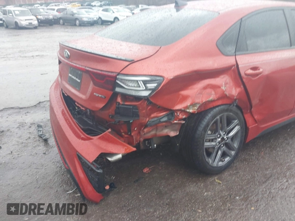 2020 Kia Forte GT-Line with VIN 3KPF34AD0LE224374, listed as a IAAI auction lot 41053534 with 51,441 mi miles. Bid and sale history available at carsss.com. Image 6.