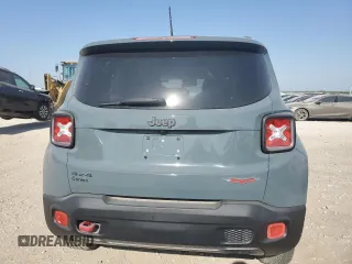 2016 Jeep Renegade Trailhawk with VIN ZACCJBCT2GPC61761, listed as a Copart auction lot 45637815 with 100,055 mi miles and Salvage title. Bid and sale history available at DreamBid. Image 6.