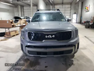 2023 Kia Telluride EX X-Line with VIN 5XYP3DGC8PG372784, listed as a Copart auction lot 51593535 with 12,353 mi miles and Salvage title. Bid and sale history available at DreamBid. Image 5.