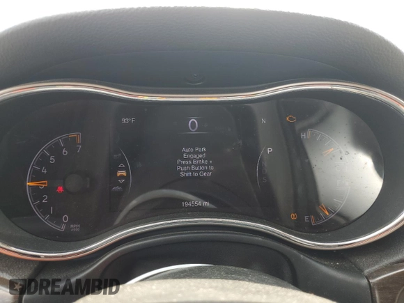 2014 Jeep Grand Cherokee Limited with VIN 1C4RJFBG1EC347280, listed as a Copart auction lot 54522815 with 194,554 mi miles and Salvage title. Bid and sale history available at DreamBid. Image 9.