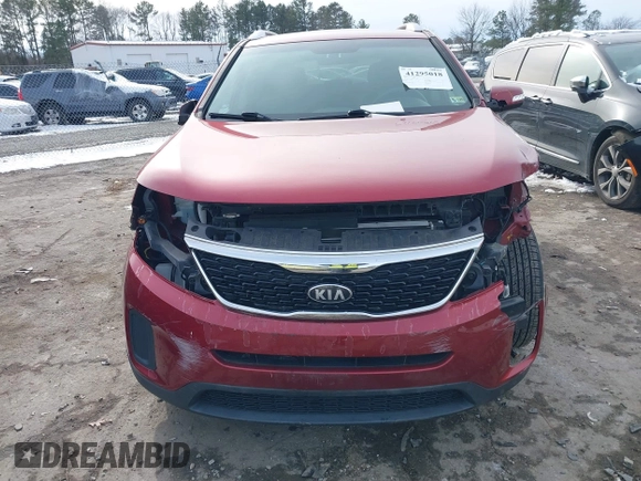 2014 Kia Sorento LX with VIN 5XYKT4A7XEG482738, listed as a IAAI auction lot 41295018 with 64,080 mi miles and . Bid and sale history available at carsss.com. Image 13.