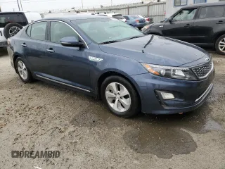 2015 Kia Optima Hybrid with VIN KNAGM4AD7F5086881, listed as a Copart auction lot 76205754 with 211,707 mi miles and Clean Title. Bid and sale history available at carsss.com. Image 4.