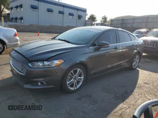 2016 Ford Fusion SE Hybrid z VIN 3FA6P0LU2GR342876, wystawiony jako Copart lot #65036385 z przebiegiem 118 832 mil mil oraz Czysty tytuł • Clean title. Historia ofert i sprzedaży dostępna na DreamBid. Obrazek 1.