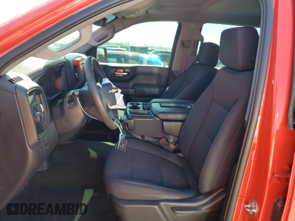 2020 Chevrolet Silverado 1500 Custom with VIN 3GCPWBEK9LG336880, listed as a Copart auction lot 48061365 with 92,820 mi miles and Salvage Title. Bid and sale history available at carsss.com. Image 7.