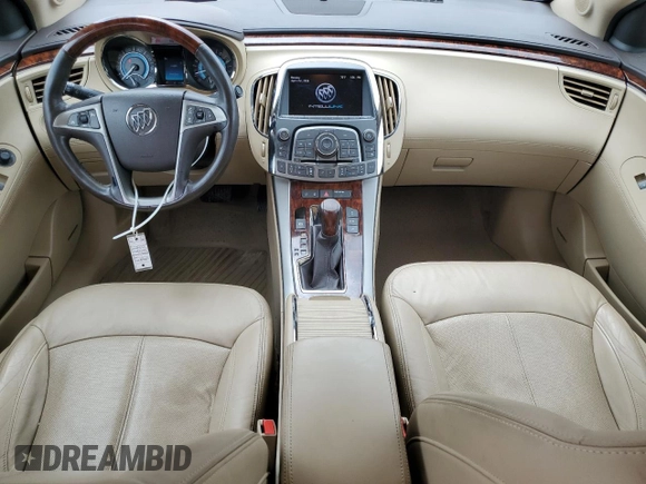2013 Buick LaCrosse Touring with VIN 1G4GJ5G37DF309732, listed as a Copart auction lot 53689775 with 138,065 mi miles and Salvage title. Bid and sale history available at DreamBid. Image 8.