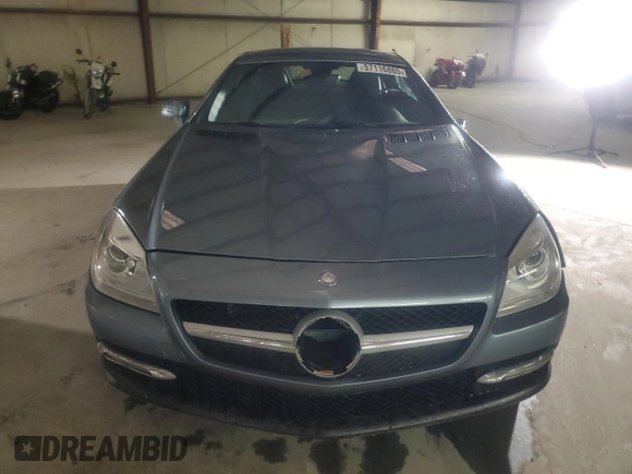2012 Mercedes-Benz SLK 250 with VIN WDDPK4HA7CF040175, listed as a Copart auction lot 57116865 with 75,060 mi miles and Salvage title. Bid and sale history available at DreamBid. Image 5.