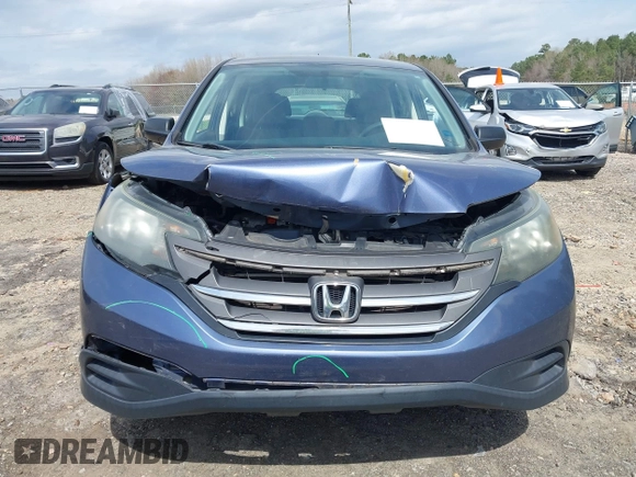 2014 Honda CR-V LX with VIN 2HKRM3H33EH511773, listed as a IAAI auction lot 41847425 with 159,622 mi miles. Bid and sale history available at carsss.com. Image 12.