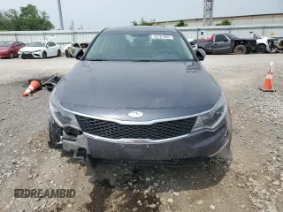 2018 Kia Optima LX z VIN KNAGT4L35J5233487, wystawiony jako Copart lot #59181965 z przebiegiem 136 454 mil mil oraz Szkoda całkowita • Salvage title. Historia ofert i sprzedaży dostępna na DreamBid. Obrazek 5.