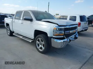 2017 Chevrolet Silverado 1500 LT with VIN 3GCPCREC6HG193694, listed as a IAAI auction lot 41787642 with 1 mi miles. Bid and sale history available at carsss.com. Image 1.