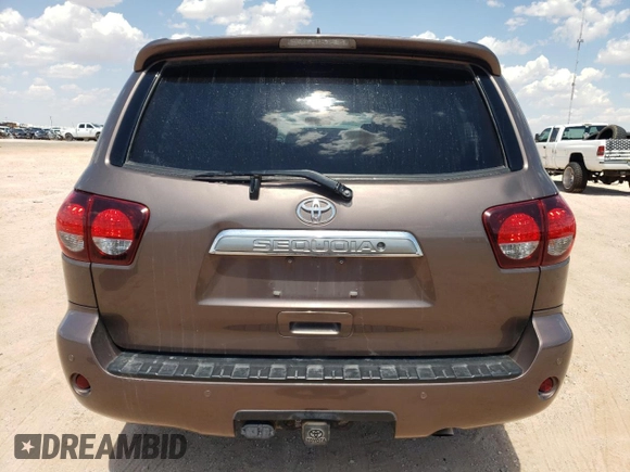 2018 Toyota Sequoia Platinum with VIN 5TDDY5G11JS161932, listed as a Copart auction lot 59593094 with 138,695 mi miles and Clean Title. Bid and sale history available at carsss.com. Image 6.