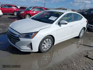2019 Hyundai Elantra SE with VIN 5NPD74LF5KH487027, listed as a IAAI auction lot 41858905 with 144,595 mi miles. Bid and sale history available at carsss.com. Image 2.