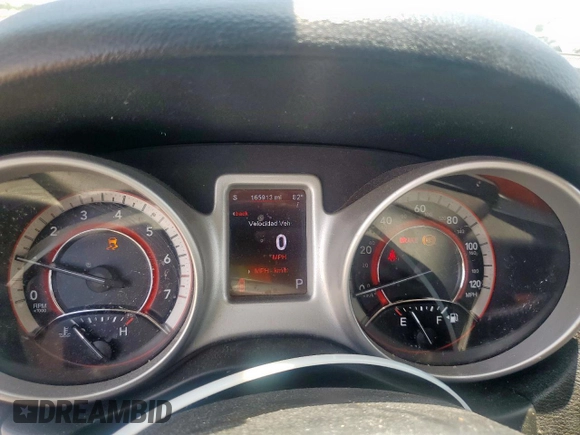 2012 Dodge Journey SXT with VIN 3C4PDCBG1CT134375, listed as a Copart auction lot 61059305 with 165,913 mi miles and Salvage title. Bid and sale history available at DreamBid. Image 9.