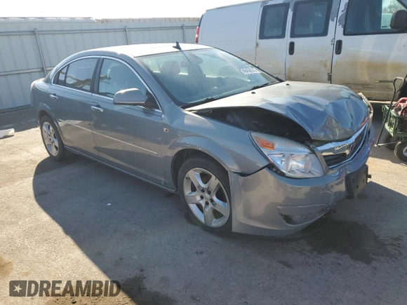 2008 Saturn Aura XE with VIN 1G8ZS57N78F113916, listed as a Copart auction lot 49458575 with 130,074 mi miles and Salvage Title. Bid and sale history available at DreamBid. Image 4.
