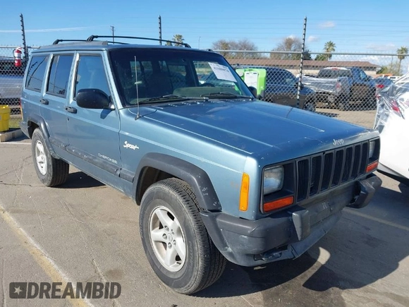 1998 Jeep Cherokee Sport with VIN 1J4FT68S0WL231959, listed as a IAAI auction lot 41680076 with 252,369 mi miles. Bid and sale history available at carsss.com. Image 1.