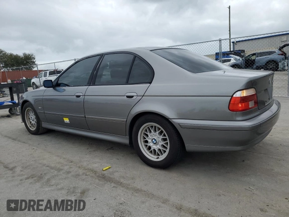 2003 BMW 5 Series 530iA with VIN WBADT63493CK45583, listed as a Copart auction lot 79514054 with 103,882 mi miles and Salvage Title. Bid and sale history available at carsss.com. Image 2.