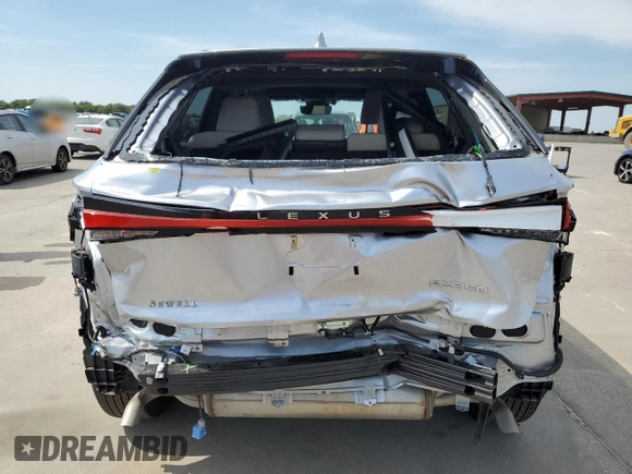2024 Lexus RX with VIN JTJCHMAA3R2014204, listed as a Copart auction lot 67965204 with 7,059 mi miles and Salvage Title. Bid and sale history available at carsss.com. Image 6.