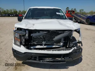 2023 Ford F-150 XL with VIN 1FTEW1C5XPKF56011, listed as a Copart auction lot 50724605 with 25,420 mi miles and Salvage title. Bid and sale history available at DreamBid. Image 5.