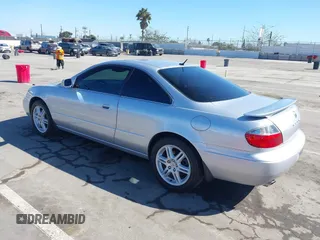 2003 Acura CL Type S w/Navigation System with VIN 19UYA42733A010121, listed as a IAAI auction lot 41813250 with 1 mi miles. Bid and sale history available at carsss.com. Image 3.