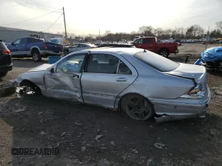 2003 Mercedes-Benz S 55 AMG with VIN WDBNG74J33A379554, listed as a Copart auction lot 51157965 with Not Provided miles and Salvage Title. Bid and sale history available at DreamBid. Image 2.