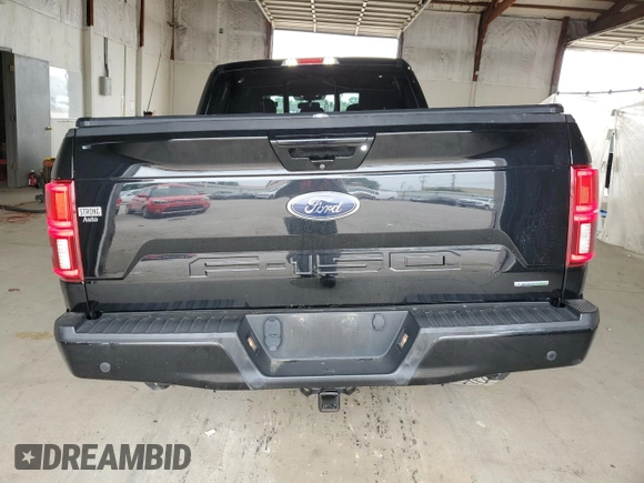 2018 Ford F-150 XL with VIN 1FTFW1EG1JFC18807, listed as a Copart auction lot 60664725 with 129,841 mi miles and Salvage title. Bid and sale history available at DreamBid. Image 6.