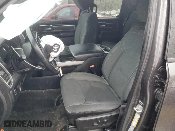 2022 Ram 1500 Big Horn with VIN 1C6SRFBT3NN133071, listed as a Copart auction lot 55748355 with Not provided miles and Salvage title. Bid and sale history available at DreamBid. Image 7.