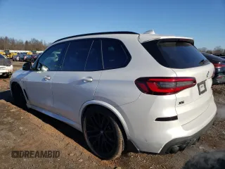 2021 BMW X5 M50i with VIN 5UXJU4C08M9E19423, listed as a Copart auction lot 71487632 with 22,466 mi miles. Bid and sale history available at carsss.com. Image 2.