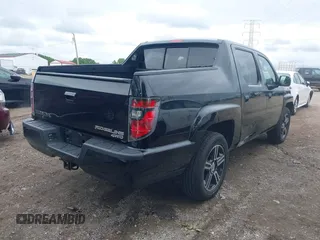 2013 Honda Ridgeline Sport with VIN 5FPYK1F73DB016232, listed as a IAAI auction lot 42330362 with 214,668 mi miles and . Bid and sale history available at DreamBid. Image 4.