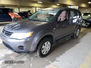 2009 Mitsubishi Outlander ES with VIN JA4LS21W89Z007688, listed as a Copart auction lot 86321704 with 170,786 mi miles and Salvage Title. Bid and sale history available at carsss.com. Image 1.