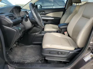 2015 Honda CR-V EX-L with VIN 2HKRM3H72FH536328, listed as a Copart auction lot 81567354 with 132,381 mi miles and Clean Title. Bid and sale history available at carsss.com. Image 7.