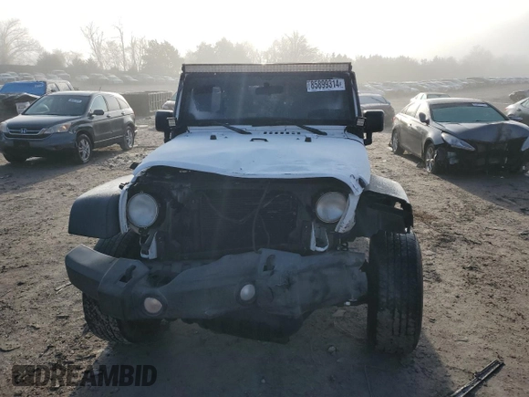 2013 Jeep Wrangler Unlimited Sport with VIN 1C4BJWDG6DL582321, listed as a Copart auction lot 85899314 with 182,953 mi miles and Clean title. Bid and sale history available at DreamBid. Image 5.