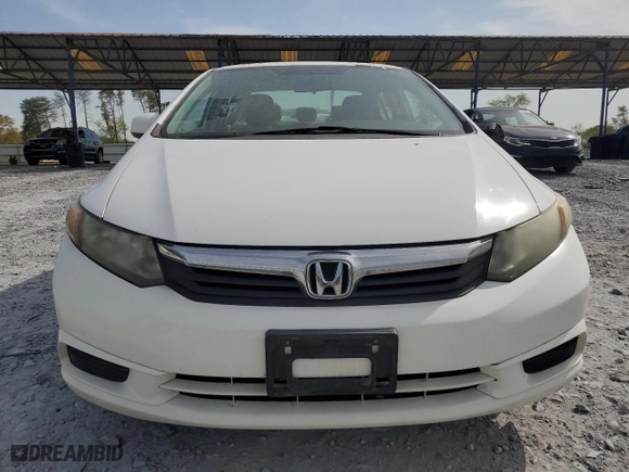2012 Honda Civic Sdn EX-L with VIN 19XFB2F9XCE316796, listed as a Copart auction lot 51247045 with 167,829 mi miles and Salvage Title. Bid and sale history available at carsss.com. Image 5.