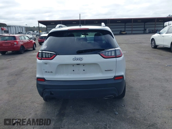 2019 Jeep Cherokee Latitude with VIN 1C4PJMCX0KD336934, listed as a IAAI auction lot 41172828 with 47,477 mi miles. Bid and sale history available at carsss.com. Image 16.
