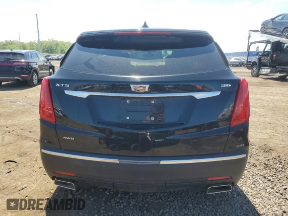 2018 Cadillac XT5 AWD with VIN 1GYKNBRS2JZ246789, listed as a Copart auction lot 56738565 with 62,513 mi miles and Clean title. Bid and sale history available at DreamBid. Image 6.