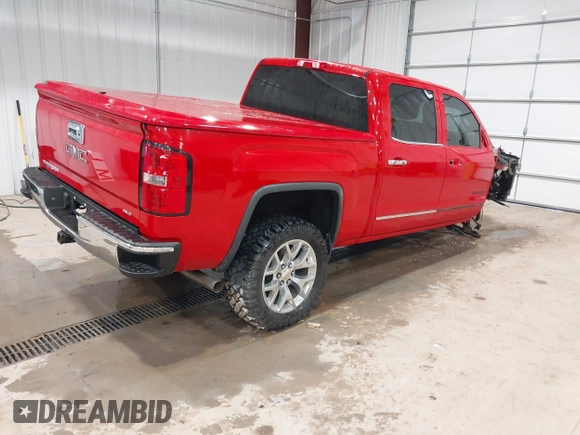 2015 GMC Sierra 1500 SLT with VIN 3GTU2VEJ2FG368016, listed as a IAAI auction lot 41392634 with 91,980 mi miles and . Bid and sale history available at DreamBid. Image 4.