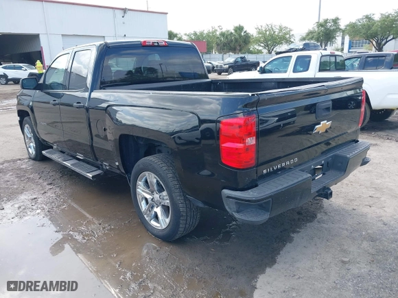 2018 Chevrolet Silverado 1500 Custom with VIN 1GCRCPEC3JZ329430, listed as a IAAI auction lot 42122097 with 199,580 mi miles. Bid and sale history available at carsss.com. Image 3.