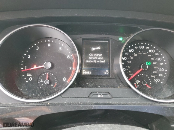 2019 Volkswagen Tiguan S with VIN 3VV1B7AX8KM050679, listed as a Copart auction lot 46476025 with 96,083 mi miles and Salvage Title. Bid and sale history available at carsss.com. Image 9.