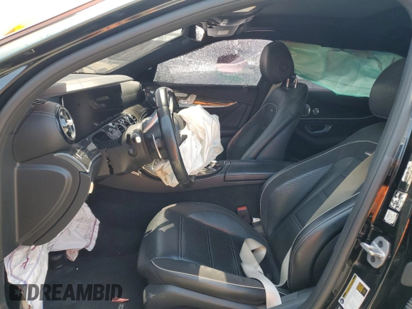 2019 Mercedes-Benz E 63 S AMG with VIN WDDZF8KB9KA505380, listed as a Copart auction lot 54086384 with Not Provided miles and Salvage Title. Bid and sale history available at DreamBid. Image 7.
